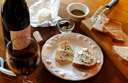 ワインとチーズ